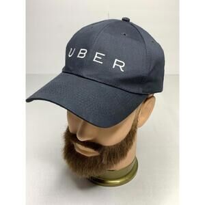 Port & Co. Uber Embroidered One Size Black Snapback Hat P145